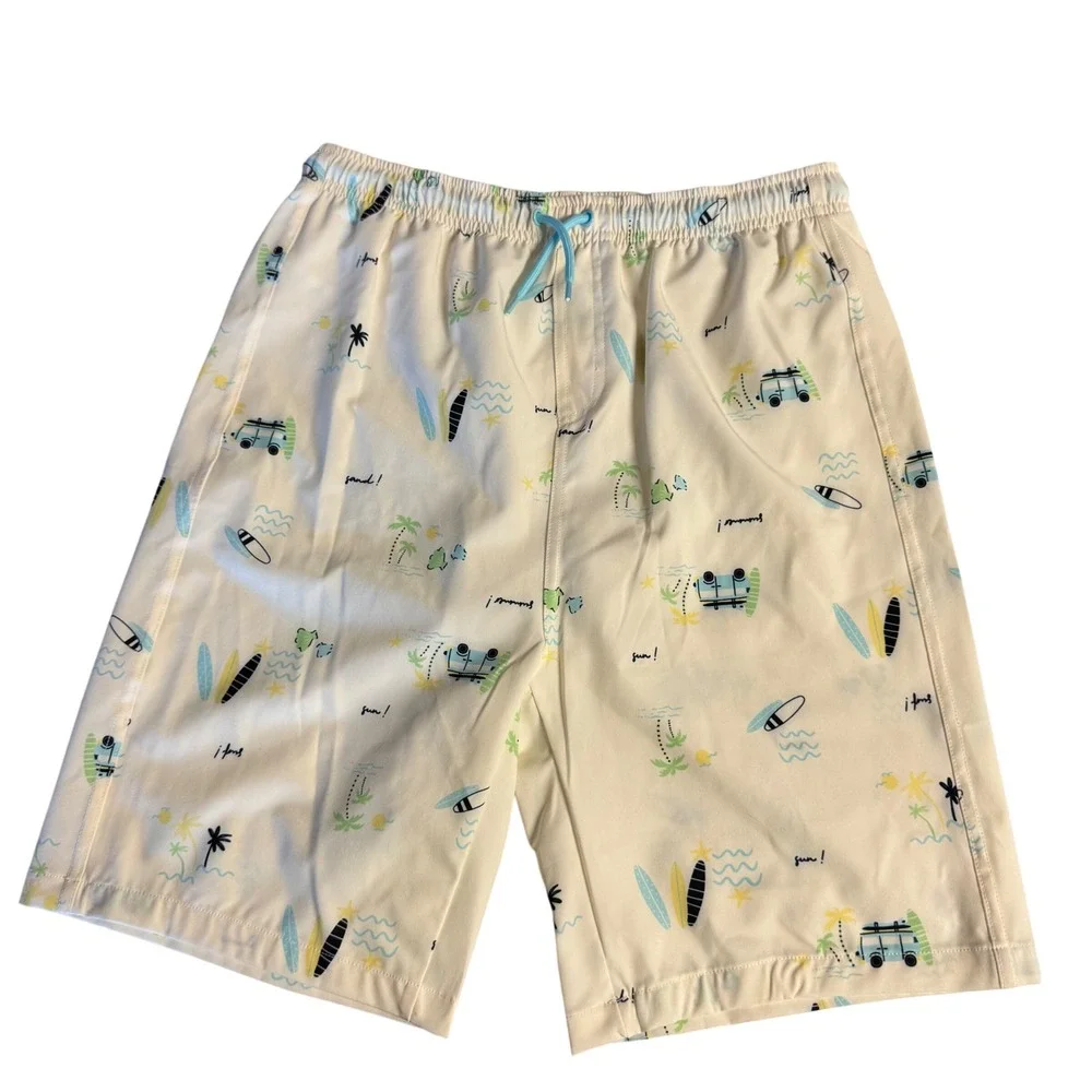 Banana Boat Kids Swim Set, Beach Surf Van Print, UPF‎ 50+, Matching Outfit
